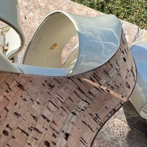 Louis Vuitton Wedge Buckle Strap Heels - Picture 11 of 11